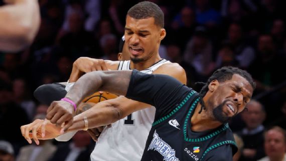 Wembanyama, de Spurs, no será suspendido por el codazo a Reid, de Minnesota, y jugará el Juego 5 vs. Timberwolves,