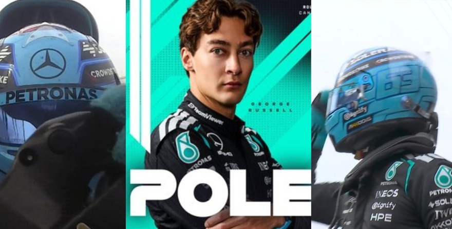 RUSSELL DOMINA Y SE QUEDA CON LA POLE