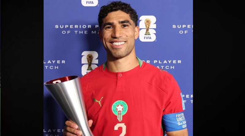 ACHRAF HAKIMI: FIGURA MUNDIAL Y BICAMPEÓN