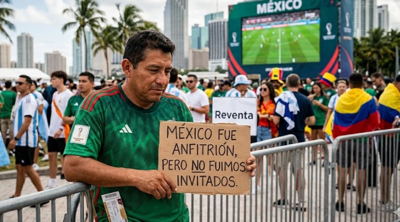 ¿AFICIÓN MEXICANA SIN LUGAR EN SU PROPIO PAÍS?
