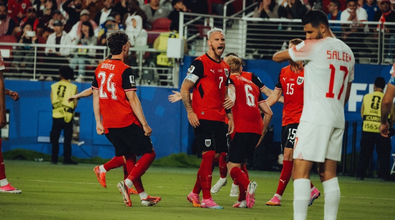 AUSTRIA DERROTA A JORDANIA: 3-1
