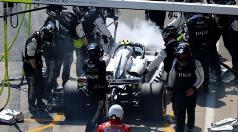 CADILLAC SALE DE LA PISTA EN AUSTRIA