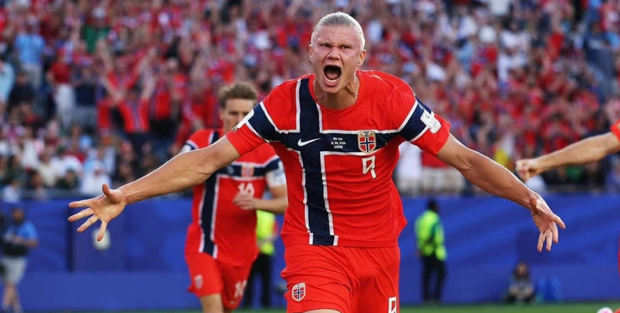 EL DT NORUEGO CELEBRA CONTAR CON ERLING HAALAND EN PLANTILLA