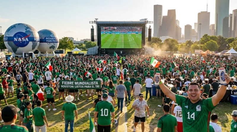 FIEBRE MUNDIALISTA EN HOUSTON: LISTOS PARA EL TRI