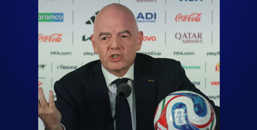 GIANNI INFANTINO NO SE PIERDE EL TÚNEZ VS. JAPÓN