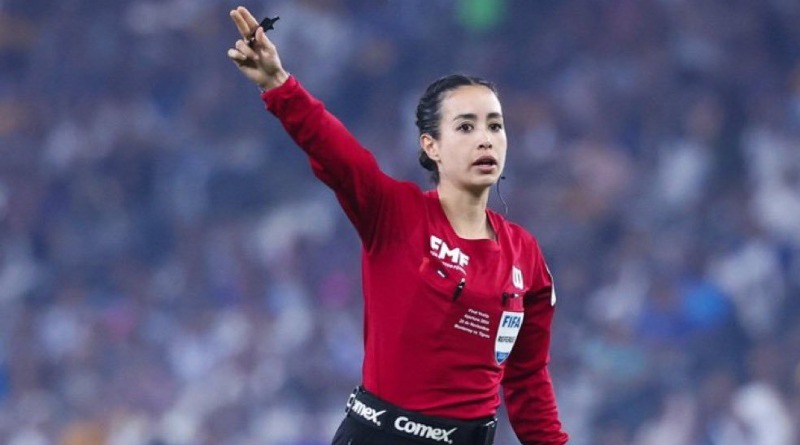 KATIA ITZEL GARCÍA REPITE COMO ÁRBITRA EN EL MUNDIAL