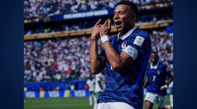 MARCA MBAPPÉ DOBLETE PARA TRIUNFO DE FRANCIA ANTE SENEGAL
