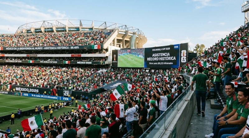 MUNDIAL 2026: FIFA REGISTRA ASISTENCIA RÉCORD