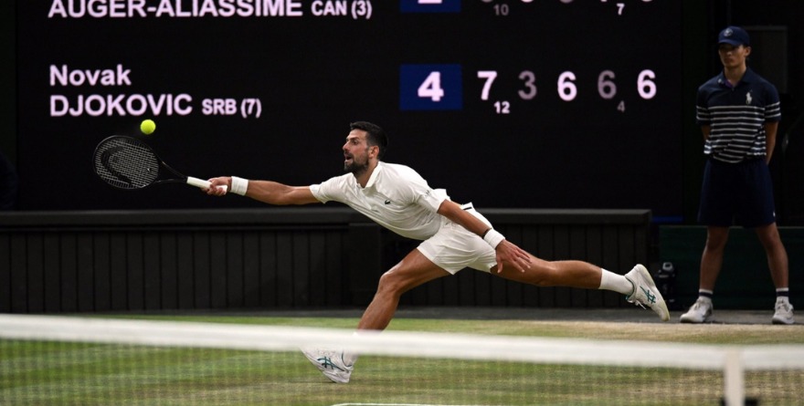 DJOKOVIC, ETERNO GIGANTE, EN RUTA A SEMIFINALES DE WIMBLEDON