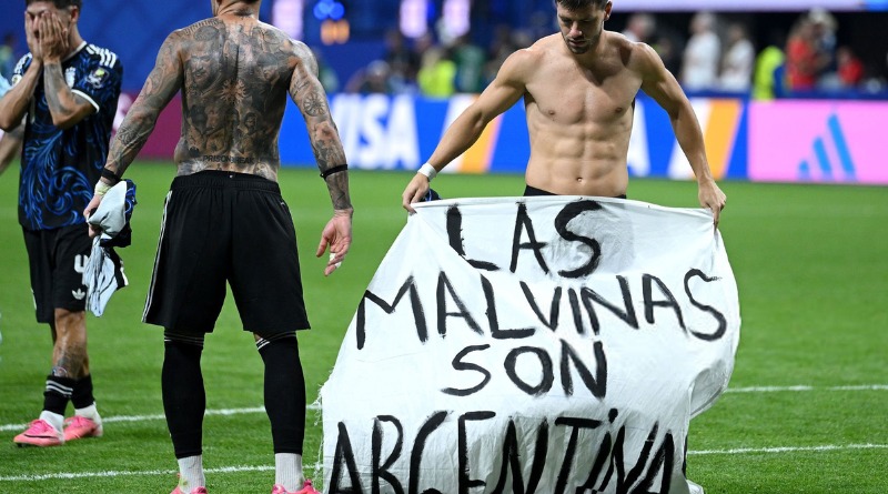 EL MENSAJE DE LOS JUGADORES RESUENA: ‘LAS MALVINAS SON ARGENTINAS’