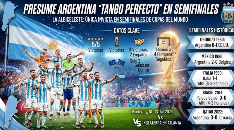 EL ‘TANGO PERFECTO’ DE ARGENTINA DESTACA EN SEMIFINALES