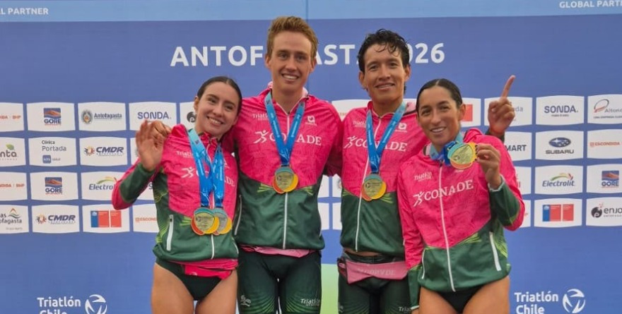 EN MÉXICO DOMINA EN LAS AMÉRICAS DE TRIATLÓN ANTOFAGASTA 2026