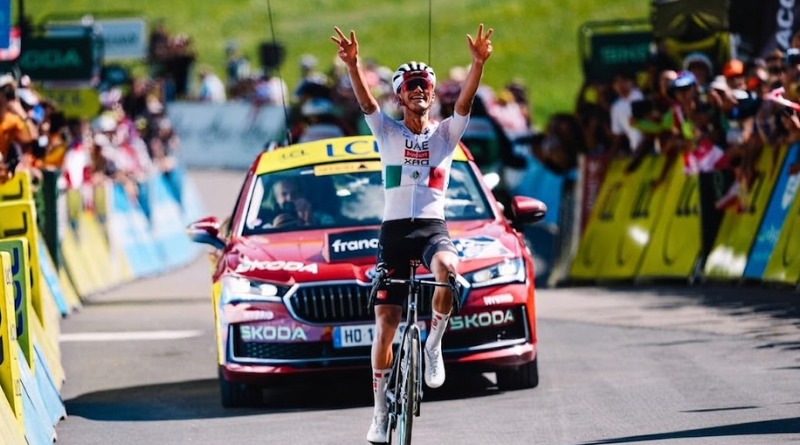 ISAAC DEL TORO ASCIENDE AL PODIO DEL TOUR DE FRANCIA