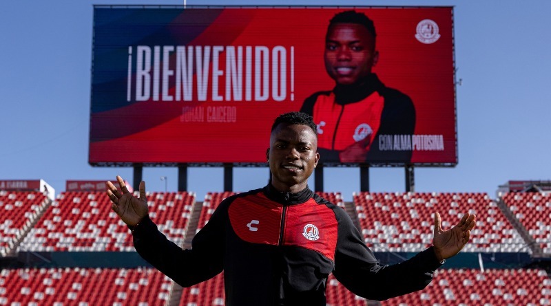 JOHAN CAICEDO REFUERZA LA APUESTA HACIA EL FUTURO DEL ATLÉTICO DE SAN LUIS