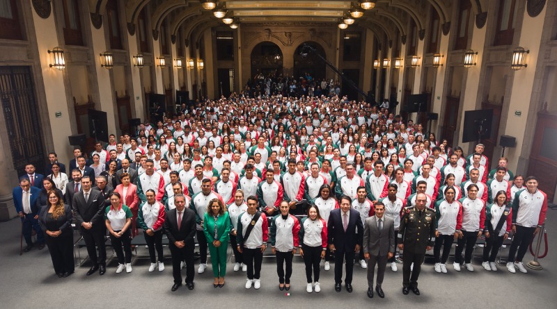 LA DELEGACIÓN MEXICANA MARCHA A LOS JCC CON CSP COMO ABANDERADA