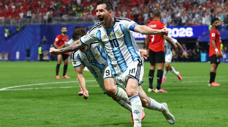 LAS 10 CARAS DE LIONEL MESSI ANTE EGIPTO