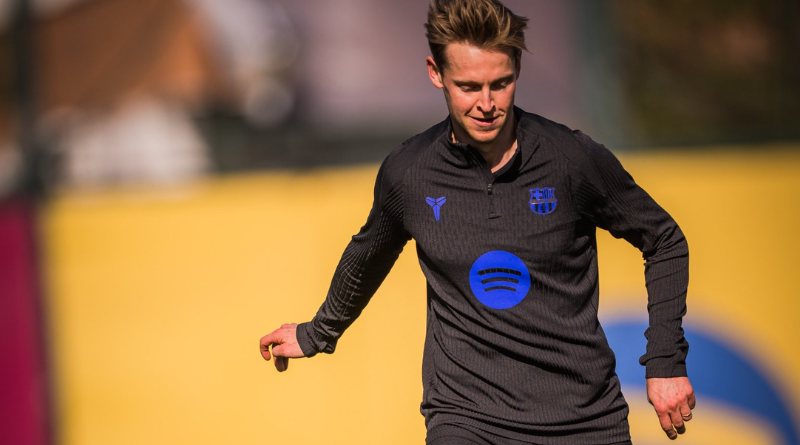 POSIBLE LESIÓN DE RODILLA PARA DE JONG