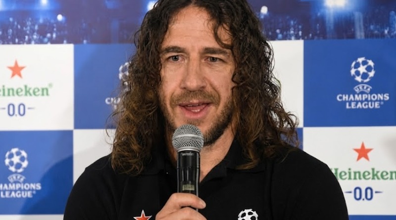 PUYOL ES CONSTANTEMENTE SALUDADO POR TODOS EN SU TRANSMISIÓN