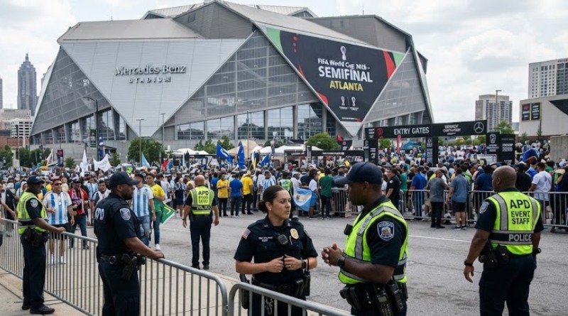 REFORZARÁ ATLANTA SEGURIDAD PARA EL ARGENTINA-INGLATERRA