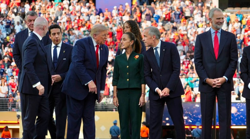 SHEINBAUM SE LANZA AL CAMPO DE TRUMP