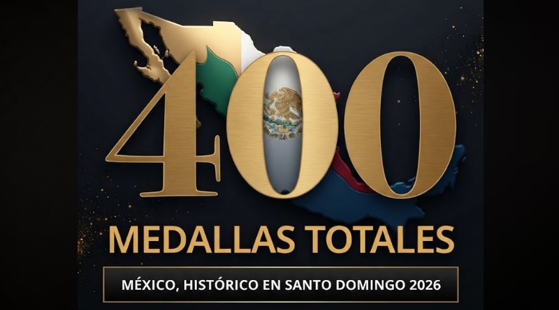 CENTROAMERICANOS: MÉXICO ALCANZA HITO DE 400 MEDALLAS