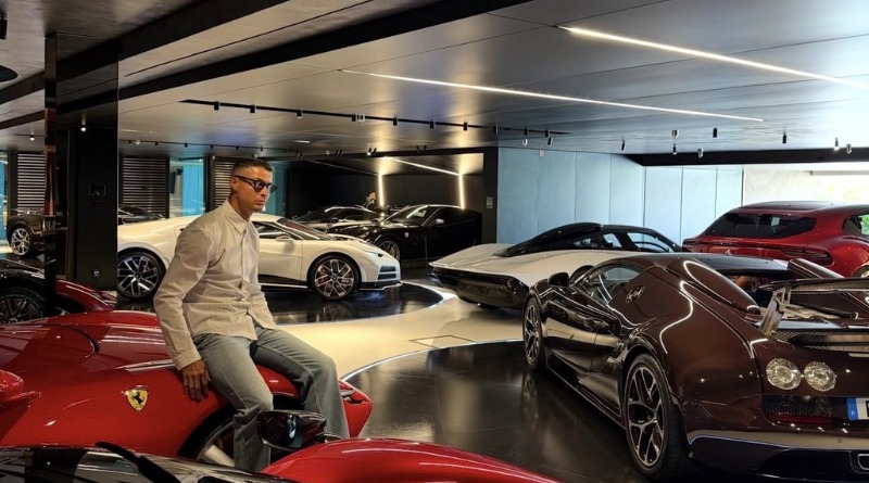 CRISTIANO RONALDO Y SU COLECCIÓN DE AUTOS DEPORTIVOS QUE PRESUME
