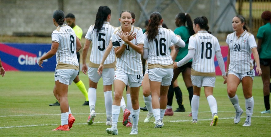 EL TRI FEMENIL GOLEA A JAMAICA Y CLASIFICA A SEMIFINALES DE LOS JCC