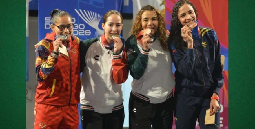 FRANIA TEJEDA DESCIENDE COMO LA REINA DE LA ESPADA