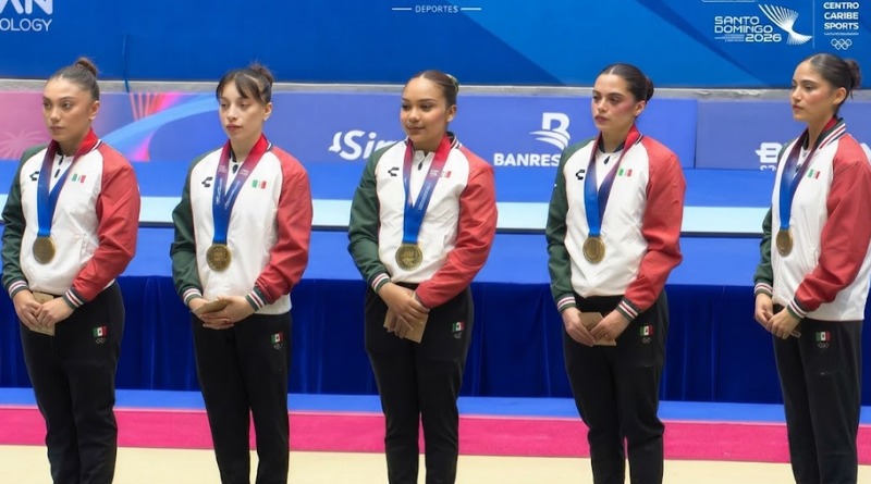 MÉXICO TRIUNFA CON ORO EN GIMNASIA ARTÍSTICA DE JCC