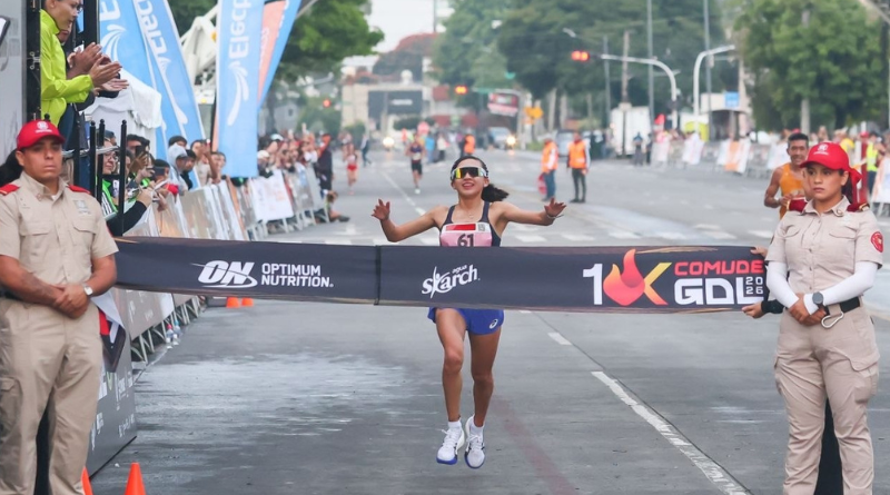 TRIUNFO DE LAGUERA Y HONORATO EN LOS 10K DE LA FIESTA ATLÉTICA EN GDL