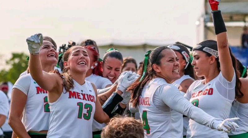 TRIUNFO DRAMÁTICO DE MÉXICO EN FLAG FOOTBALL LO METE A SEMIS