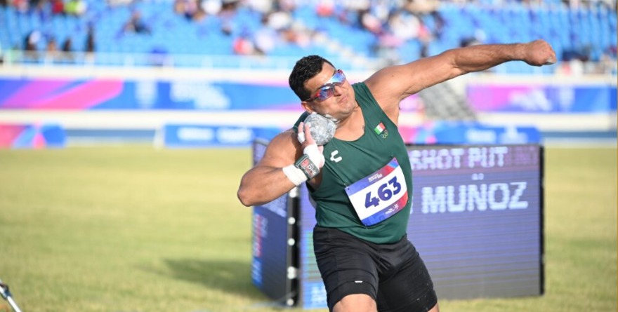 UZIEL MUÑOZ CONSIGUE EL ORO EN IMPULSO DE BALA