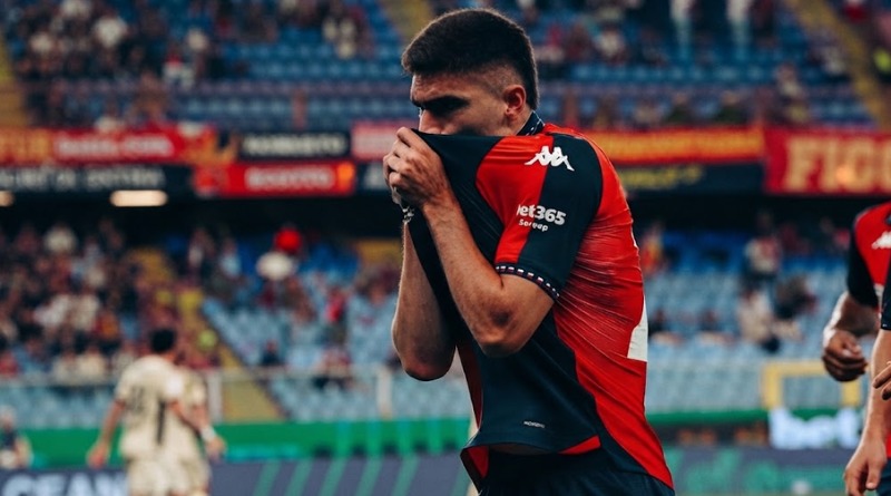 ANOTACIÓN DE JOHAN VÁSQUEZ IMPULSA AL GENOA EN ITALIA