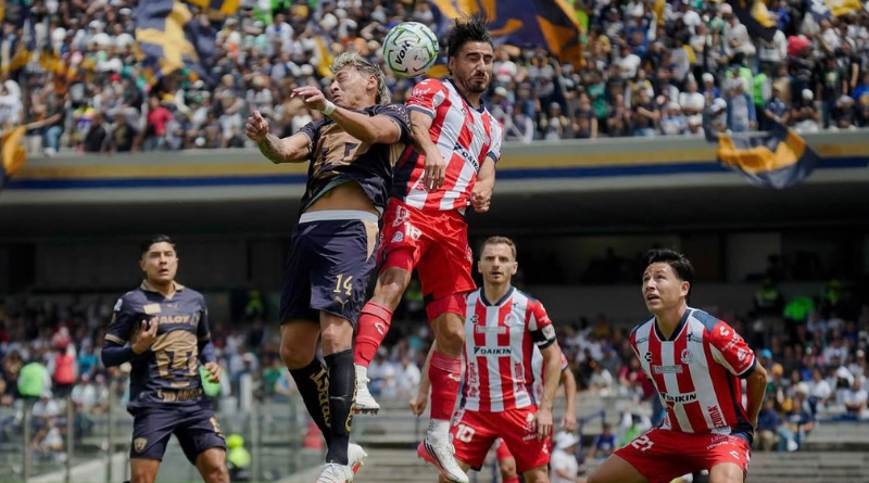 ATLÉTICO DE SAN LUIS SORPRENDE Y VENCE A PUMAS EN CU