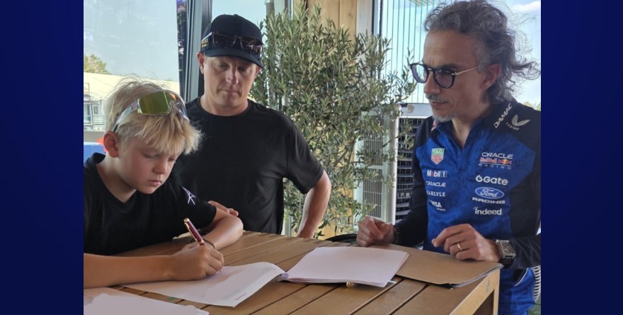 DE TAL PALO: LLEGA EL HIJO DE KIMI RÄIKKÖNEN A RED BULL
