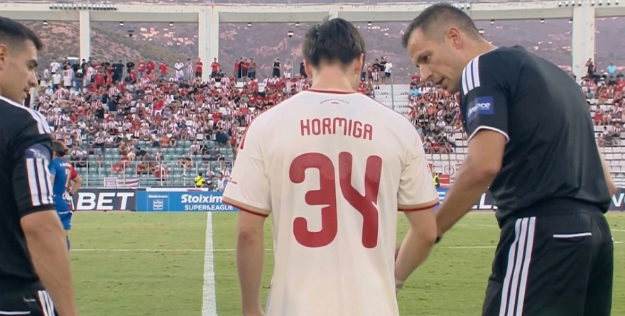 ENTRADA DE EMERGENCIA DE ARMANDO GONZÁLEZ EN EMPATE OLYMPIACOS